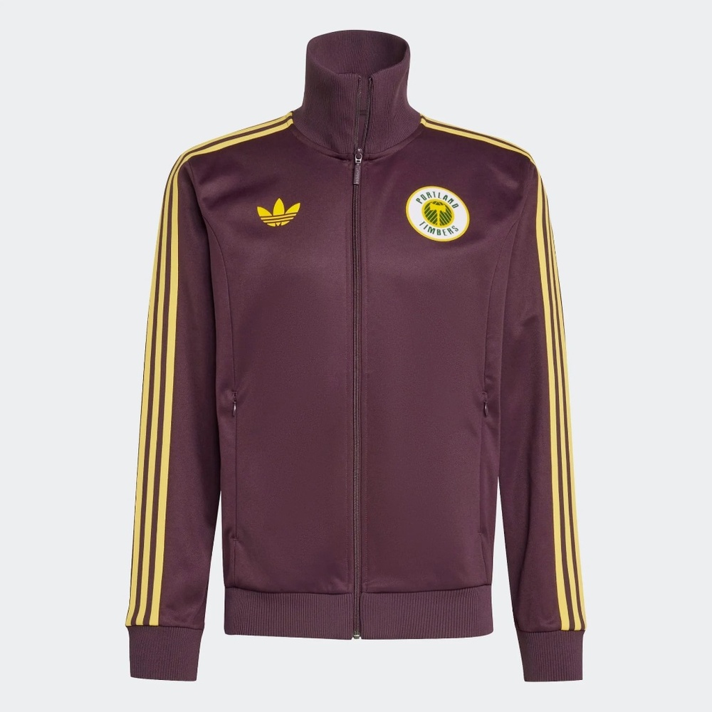 NWT Adidas originals men's sizes portland timbers FC/PTFC beckenbauer track top